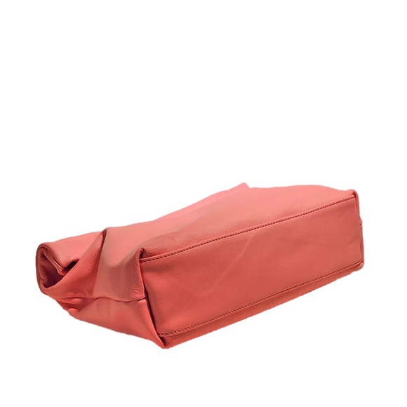 NWT pink leather clutch - Picture 3 of 4